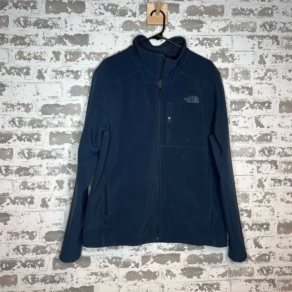 The North face | mens blue full zip jacket